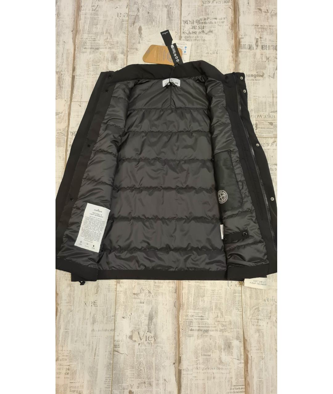 STONE ISLAND Черный жилет, фото 7