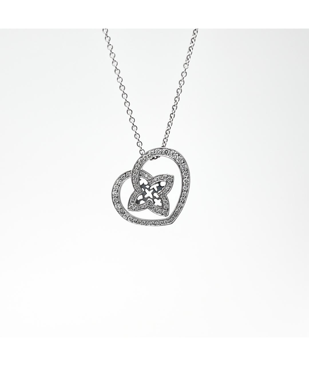 LOUIS VUITTON Серебряное колье из белого золота, фото 4
