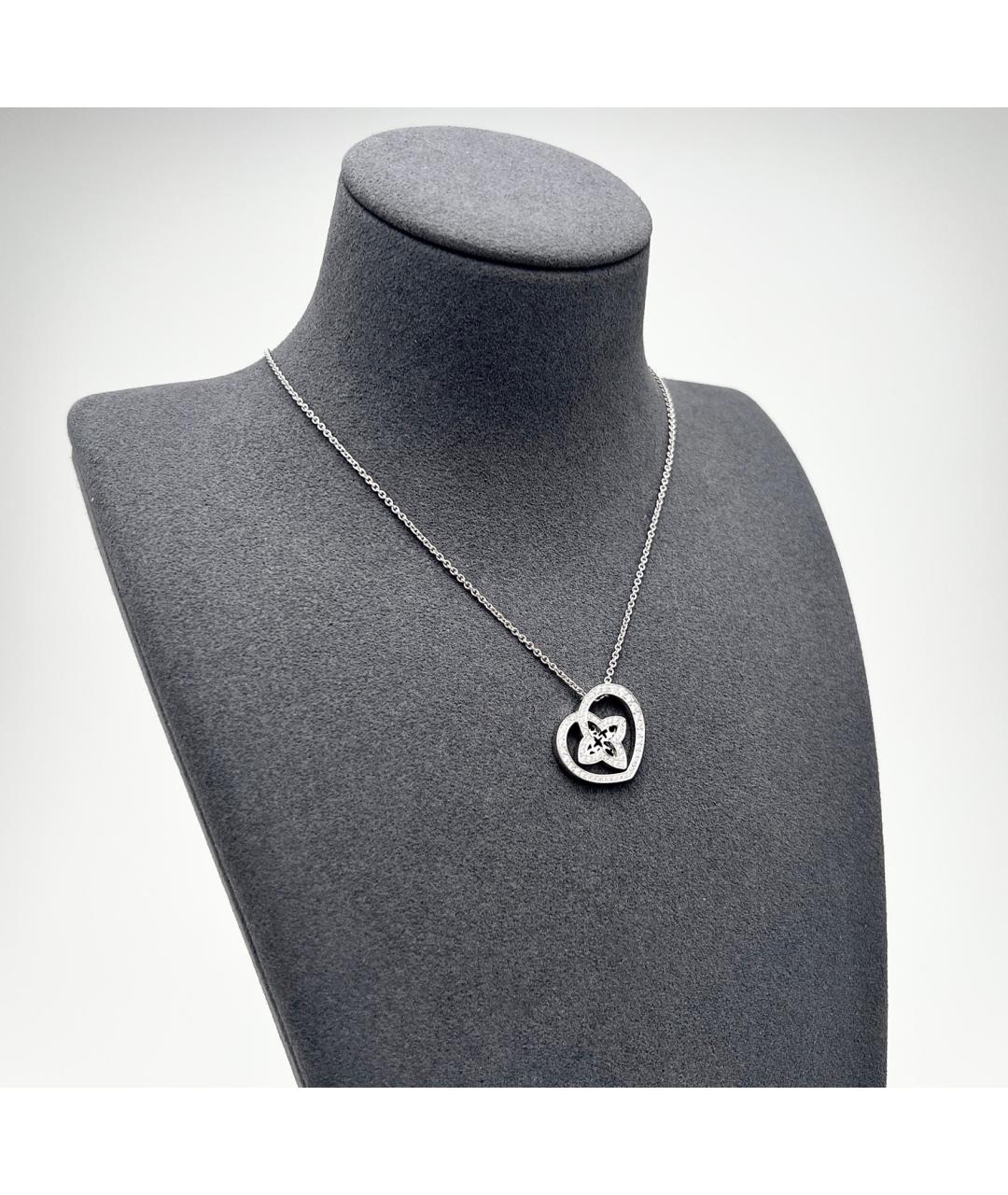 LOUIS VUITTON Серебряное колье из белого золота, фото 2