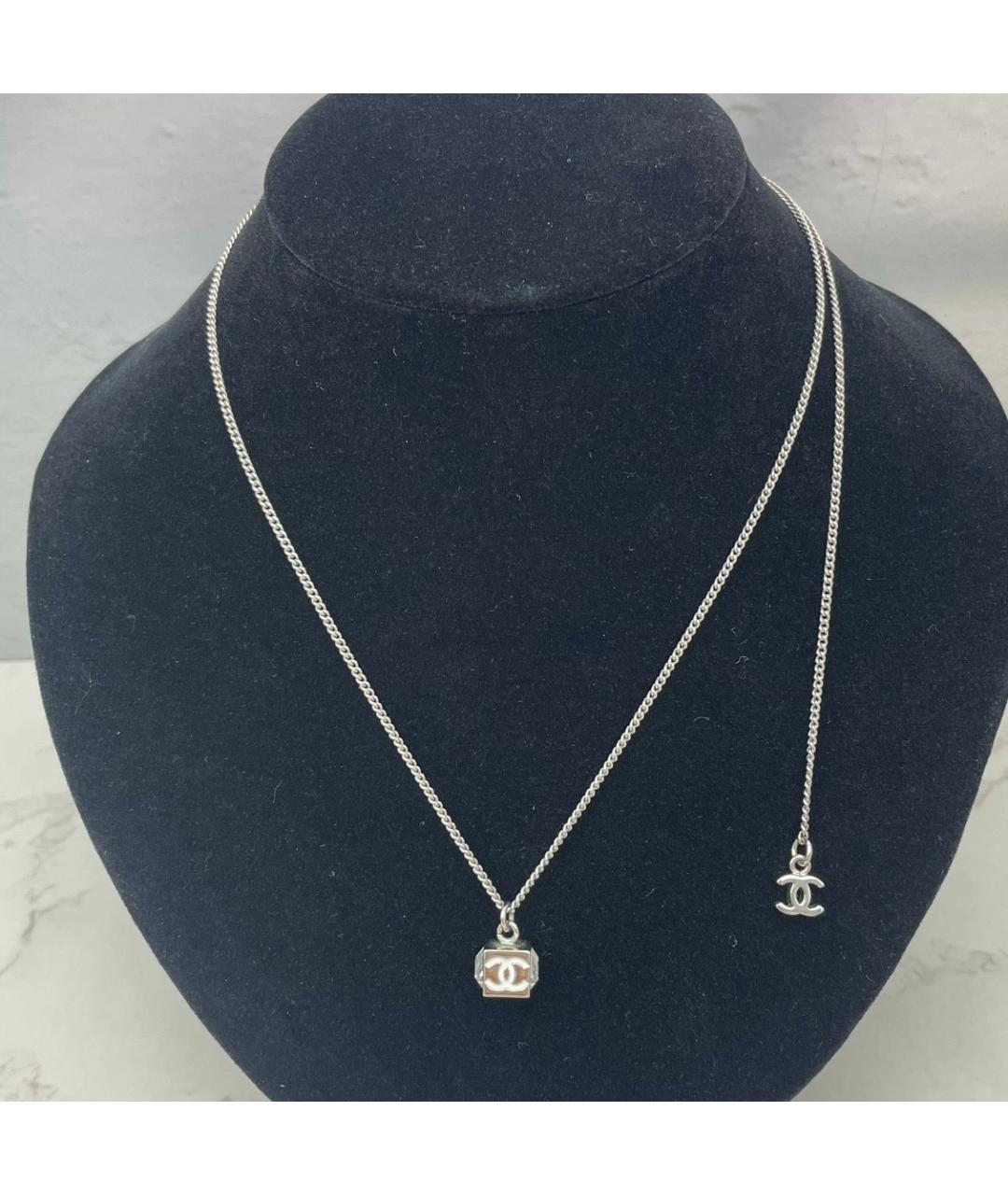 CHANEL Серебряное колье, фото 4