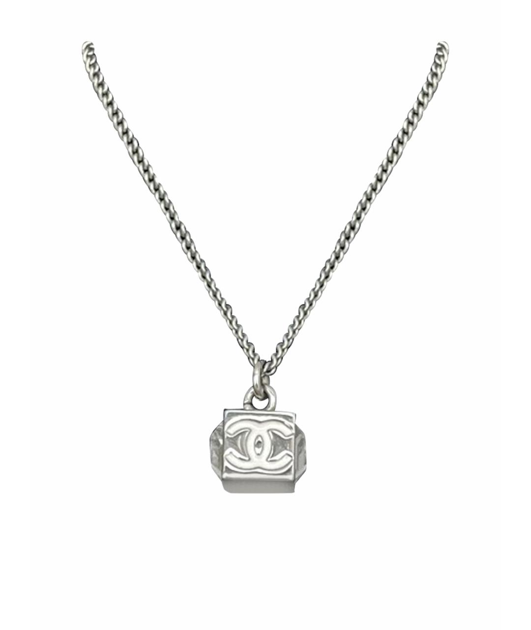 CHANEL Серебряное колье, фото 1