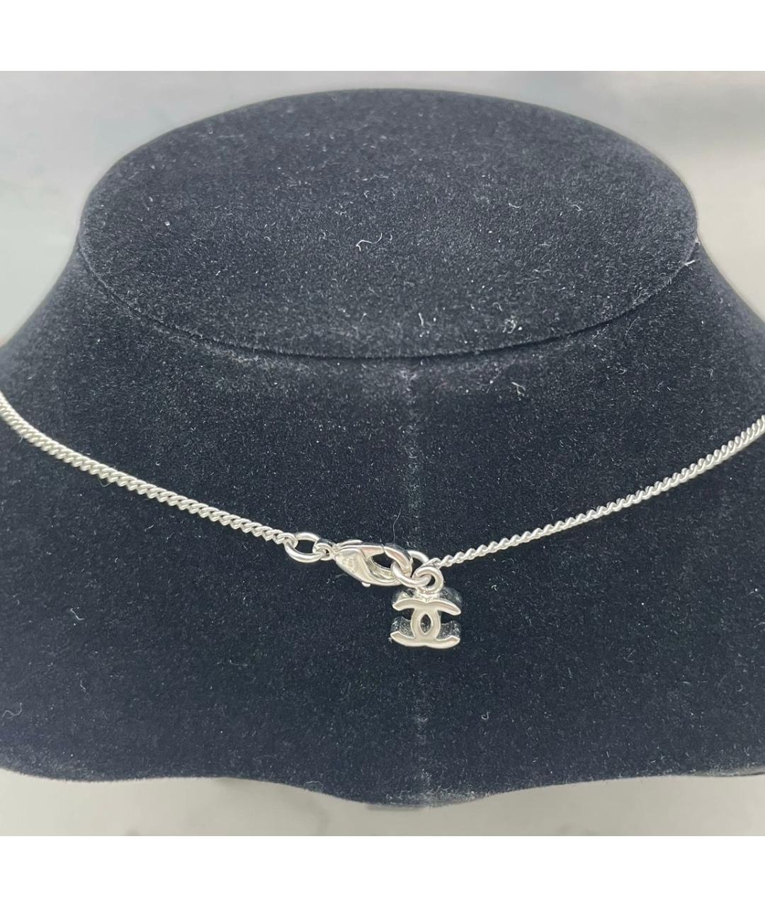 CHANEL Серебряное колье, фото 5