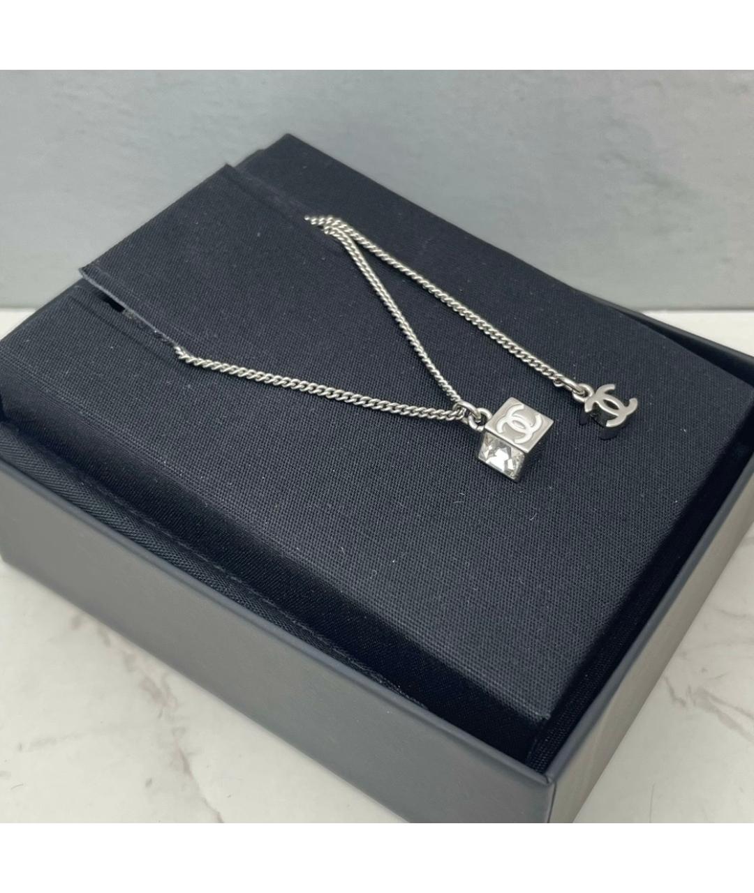 CHANEL Серебряное колье, фото 2