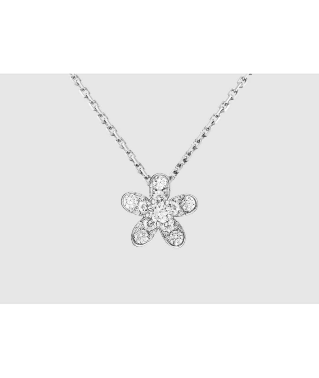 VAN CLEEF & ARPELS Серебряная подвеска из белого золота, фото 4