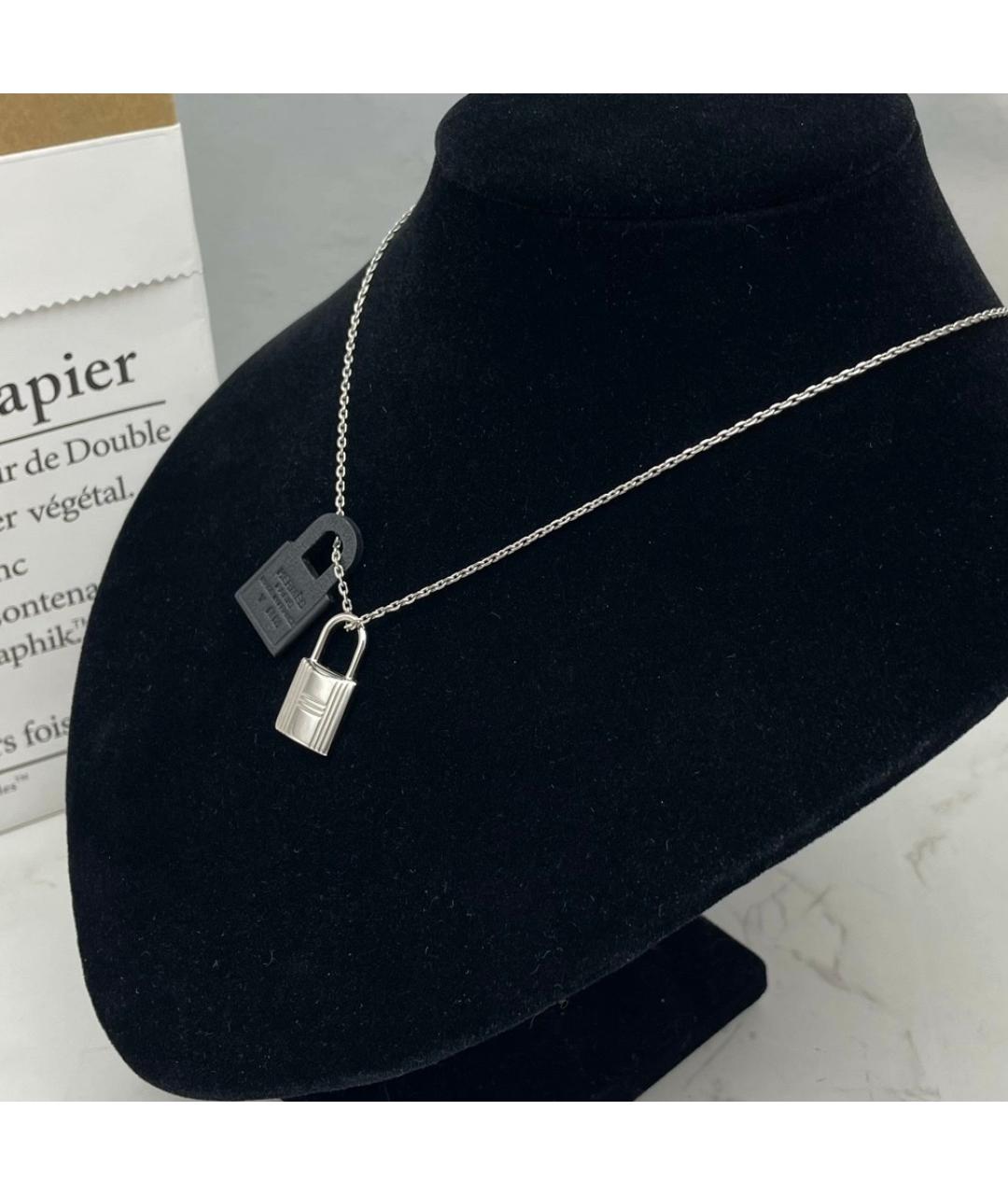 HERMES Серебряное колье, фото 5