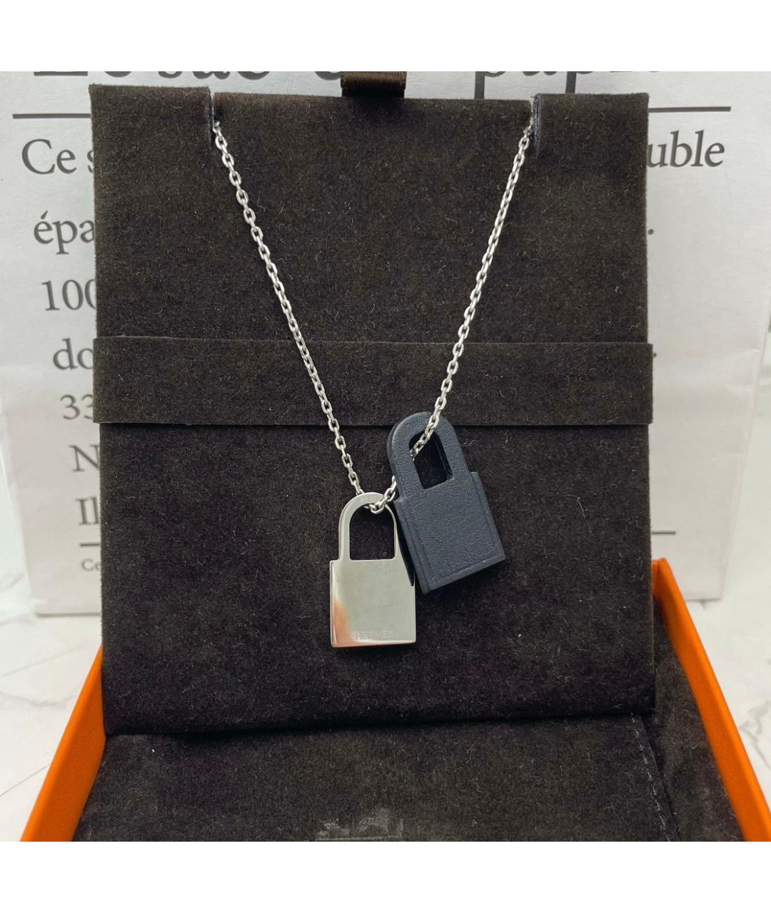HERMES Серебряное колье, фото 4