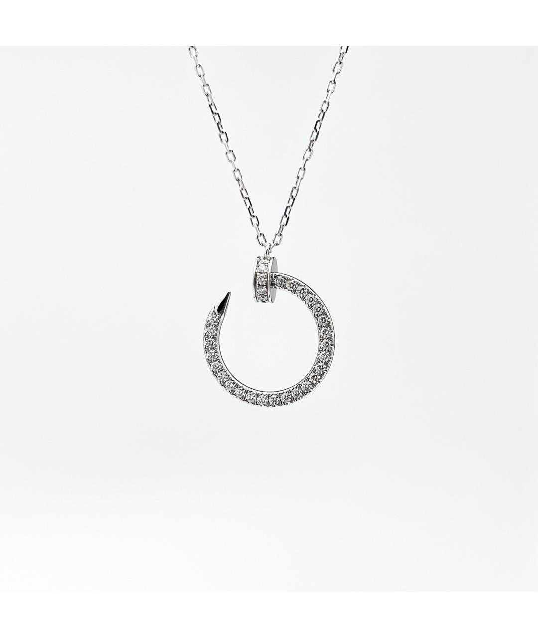 CARTIER Серебряная подвеска из белого золота, фото 6