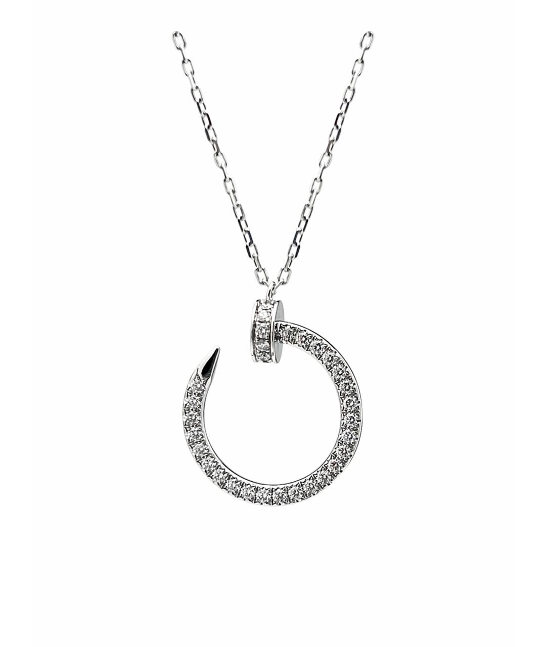 CARTIER Серебряная подвеска из белого золота, фото 1