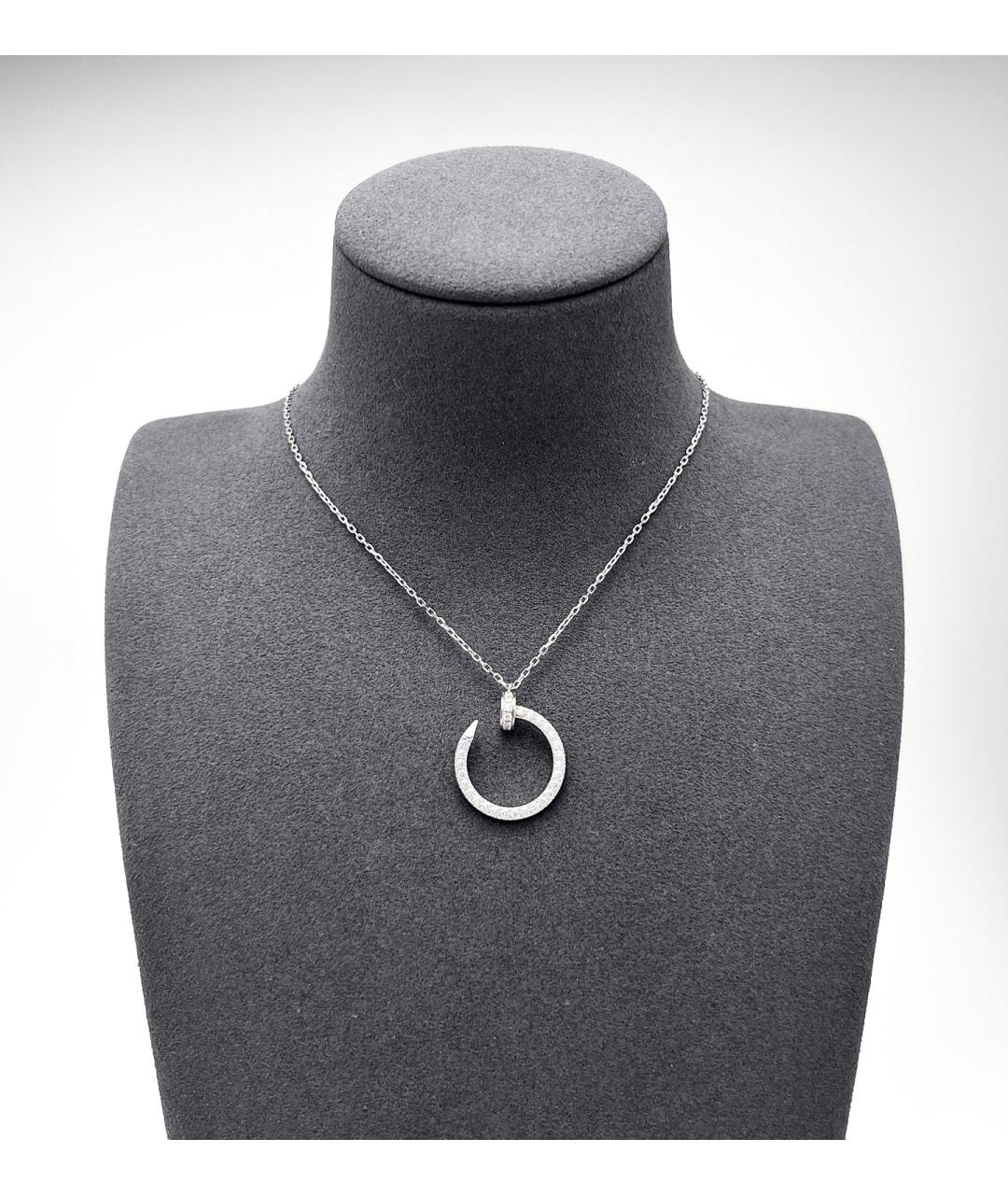 CARTIER Серебряная подвеска из белого золота, фото 3