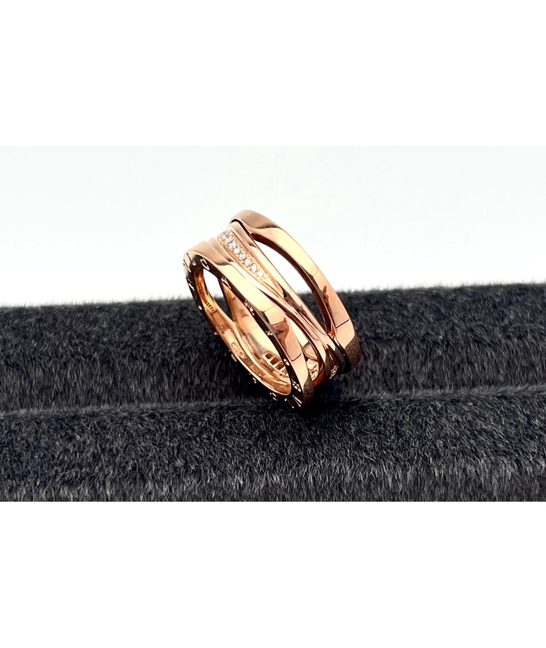 BVLGARI Золотое кольцо из розового золота, фото 3