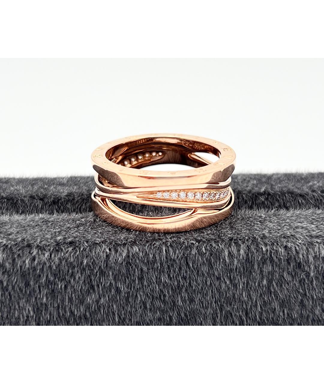 BVLGARI Золотое кольцо из розового золота, фото 4