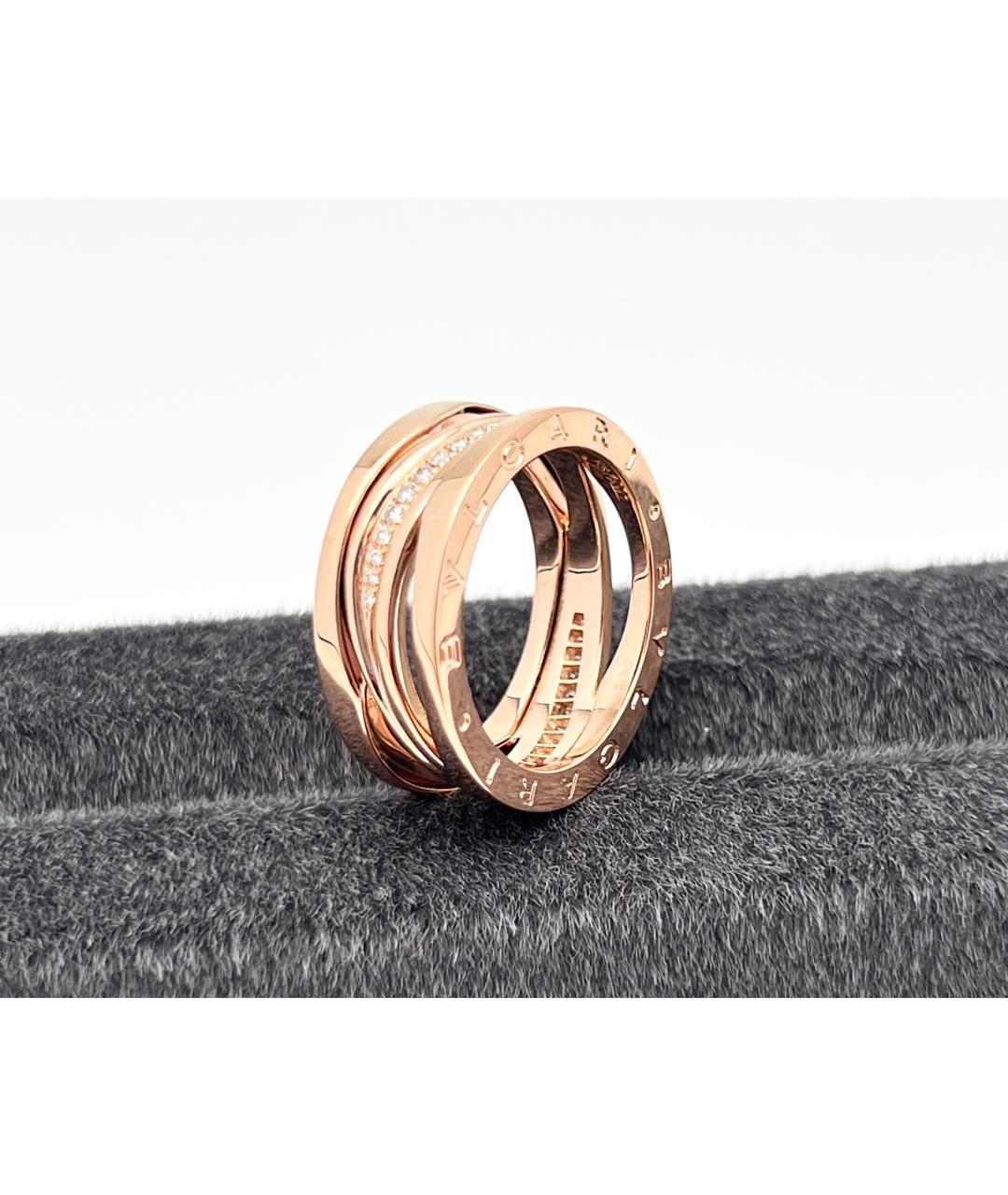 BVLGARI Золотое кольцо из розового золота, фото 2