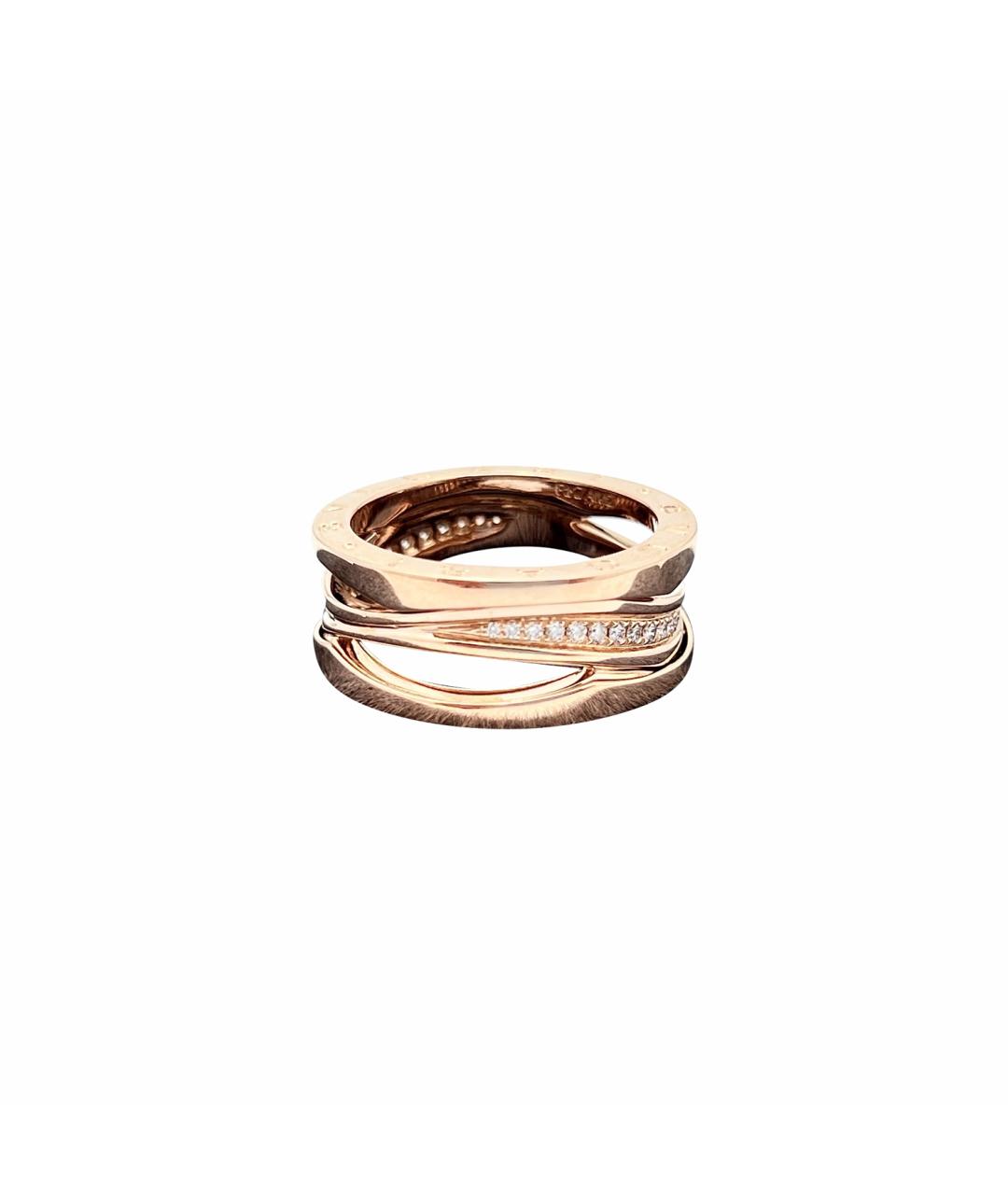 BVLGARI Золотое кольцо из розового золота, фото 1