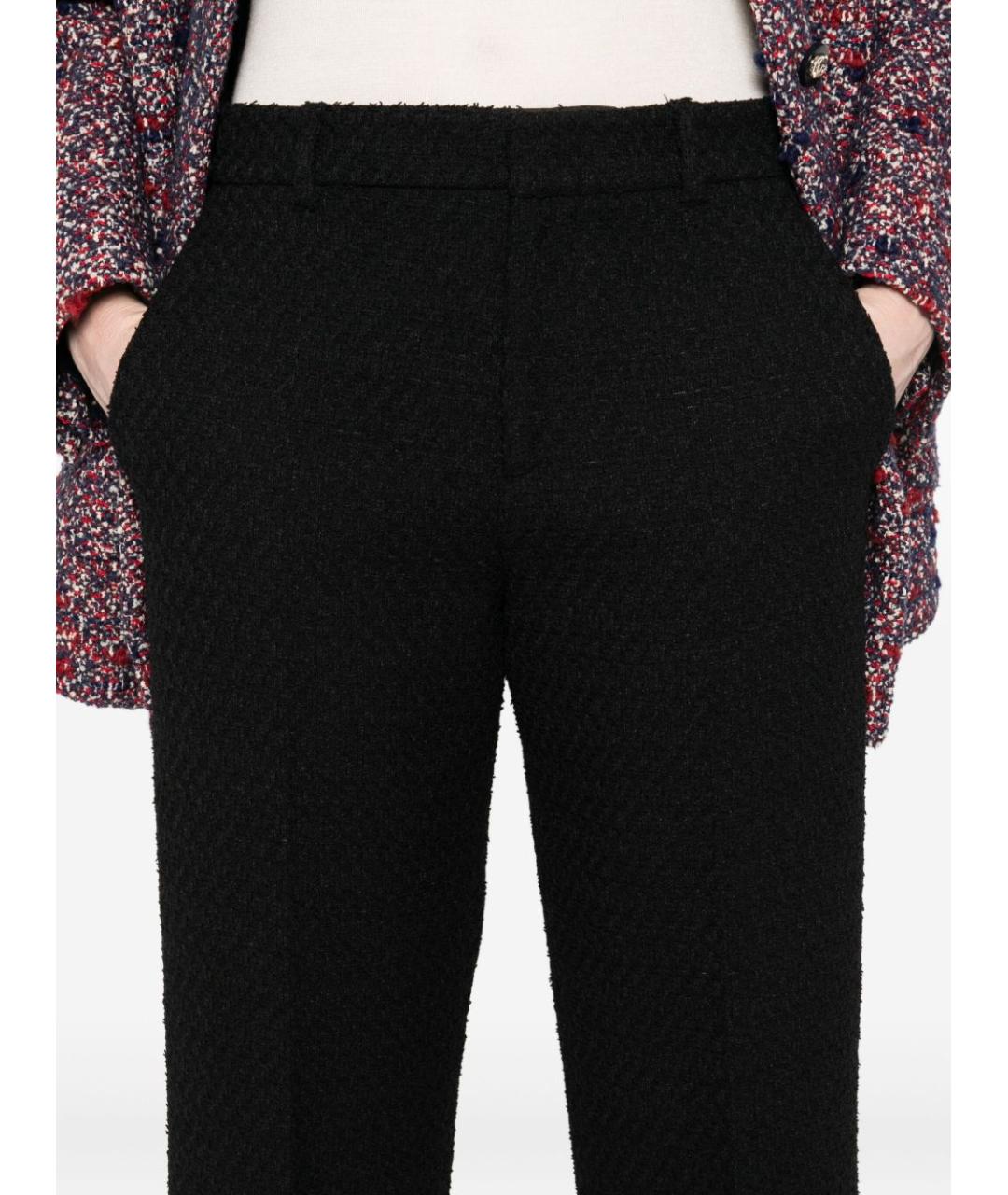 GUCCI Черные прямые брюки, фото 2