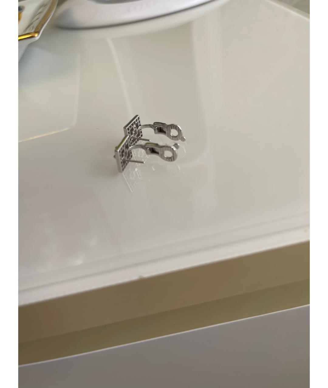 BOUCHERON Белые серьги из белого золота, фото 3