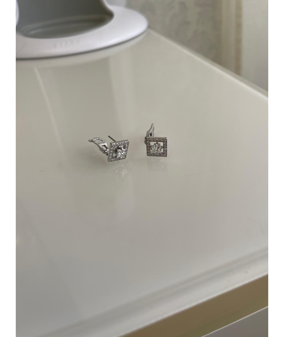 BOUCHERON Белые серьги из белого золота, фото 2
