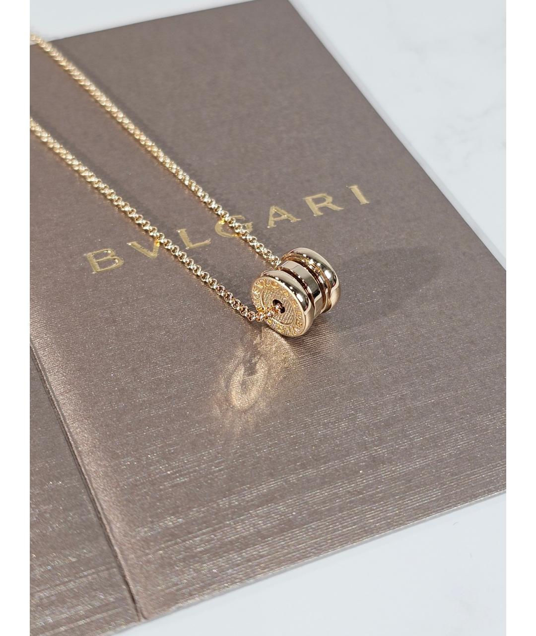 BVLGARI Золотая подвеска из желтого золота, фото 3