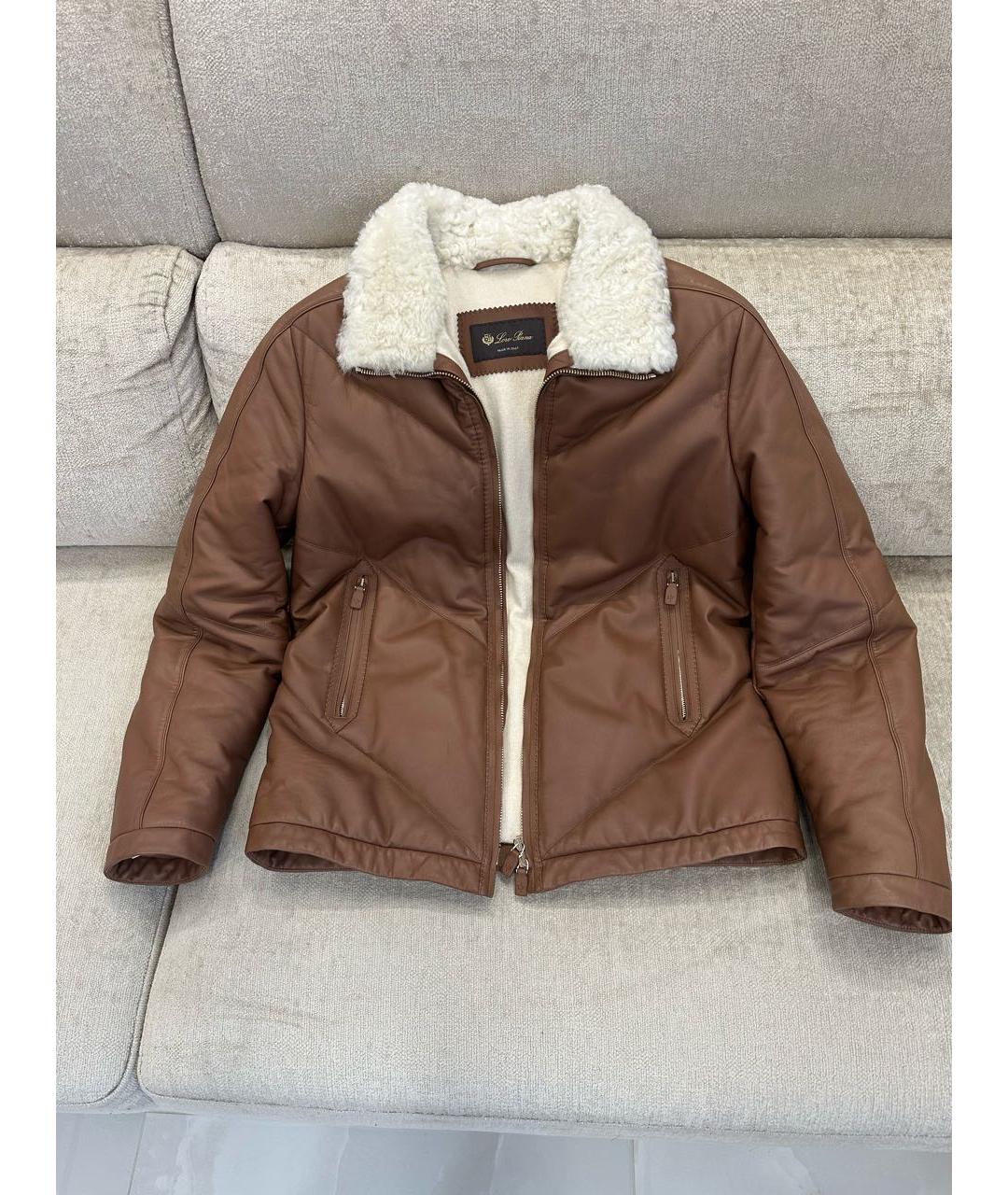 LORO PIANA Коричневая куртка, фото 9