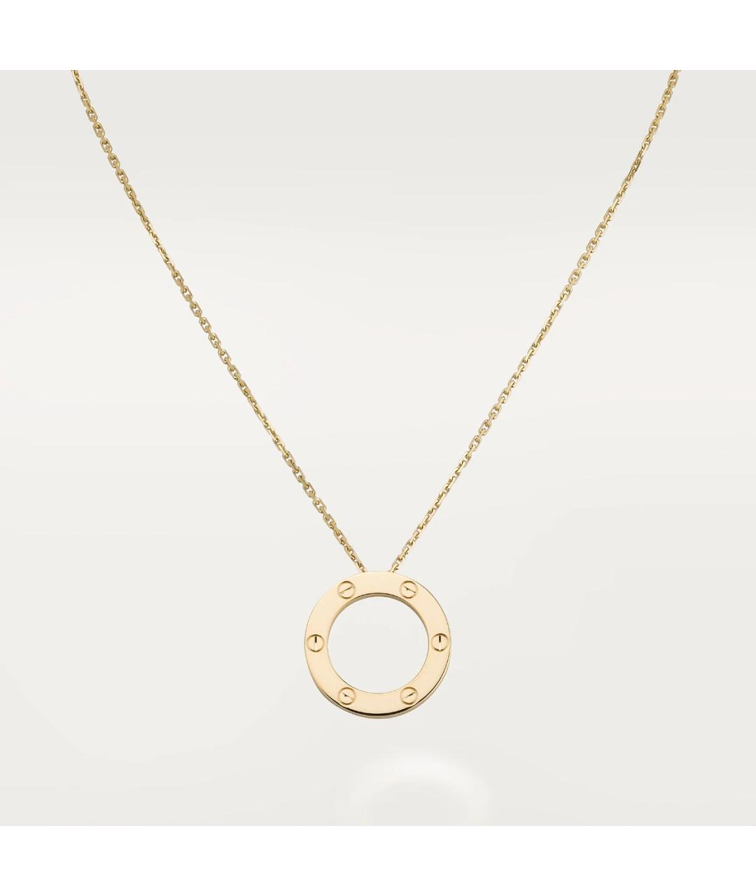 CARTIER Золотая подвеска из желтого золота, фото 5