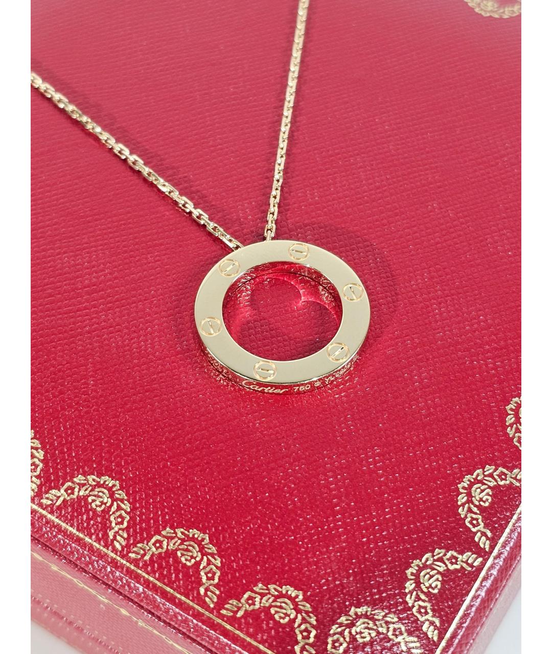 CARTIER Золотая подвеска из желтого золота, фото 3