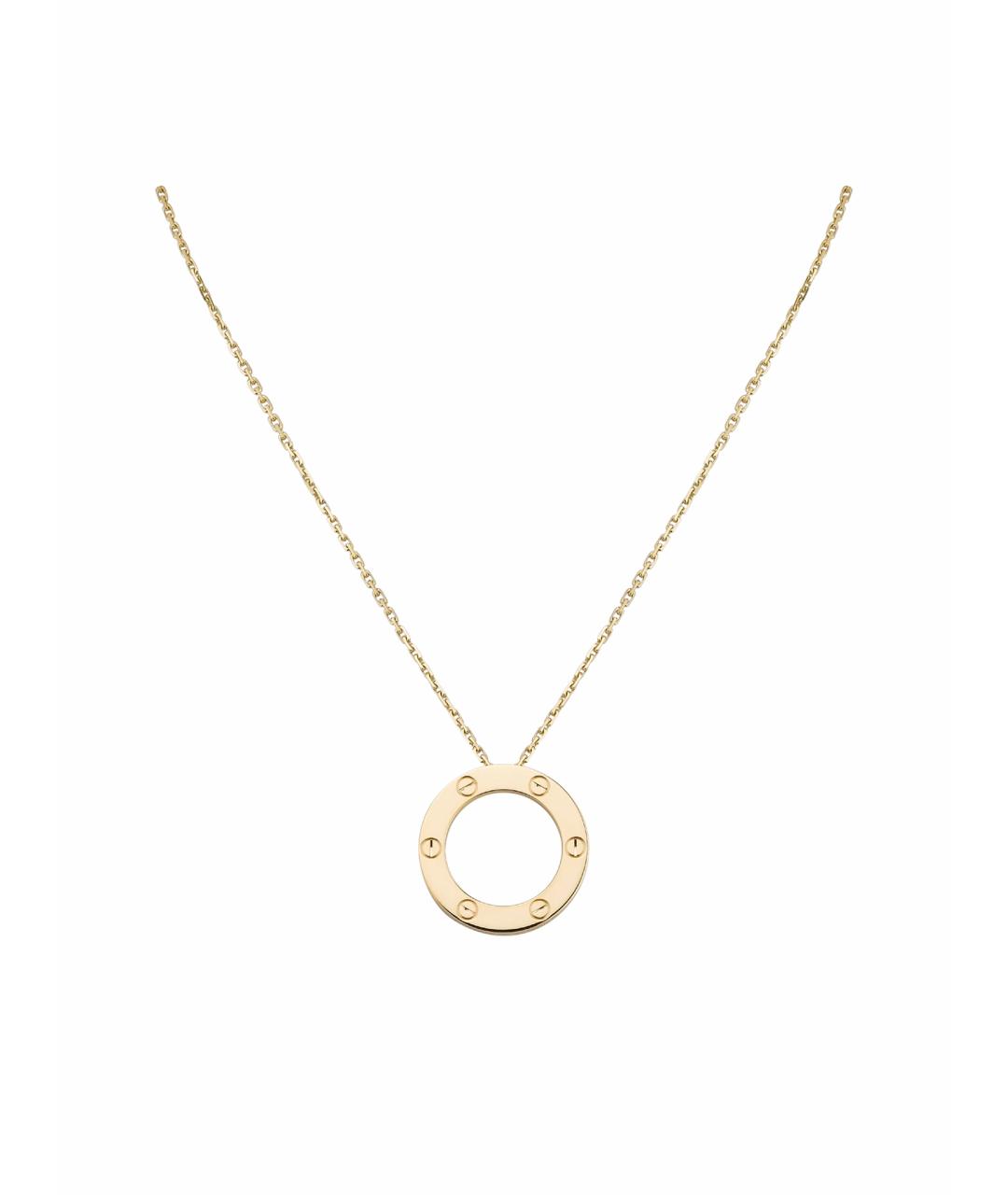 CARTIER Золотая подвеска из желтого золота, фото 1
