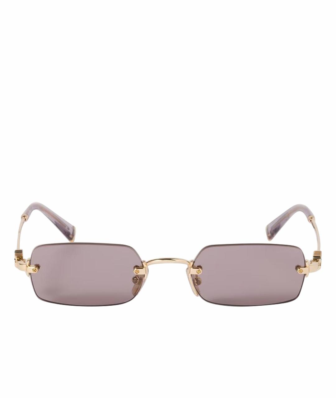 MIU MIU Металлические солнцезащитные очки, фото 1