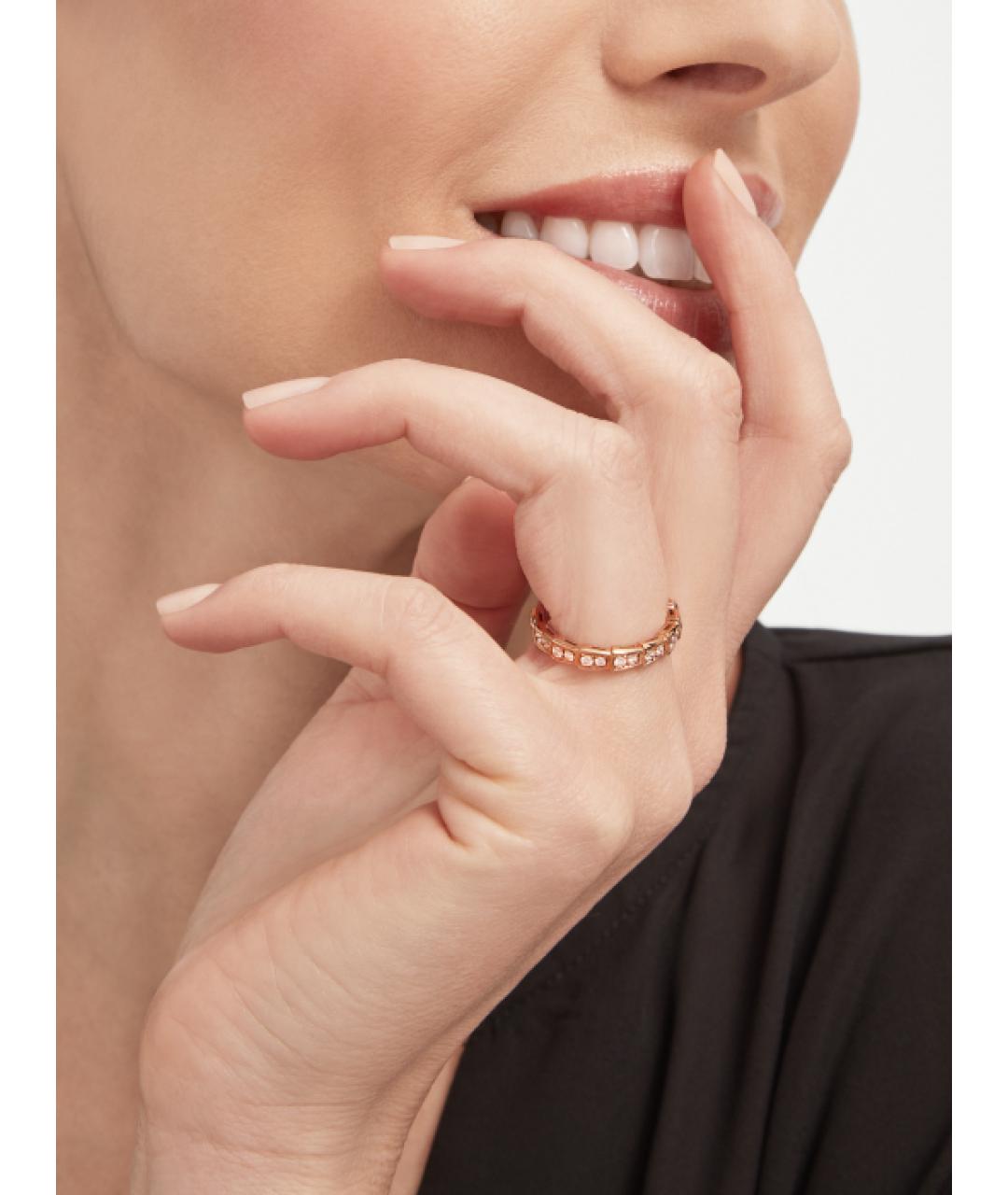 BVLGARI Золотое кольцо из розового золота, фото 3