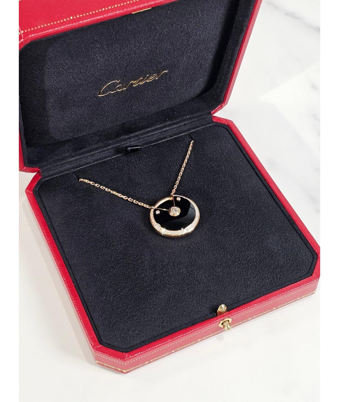 CARTIER Золотая подвеска из розового золота, фото 2