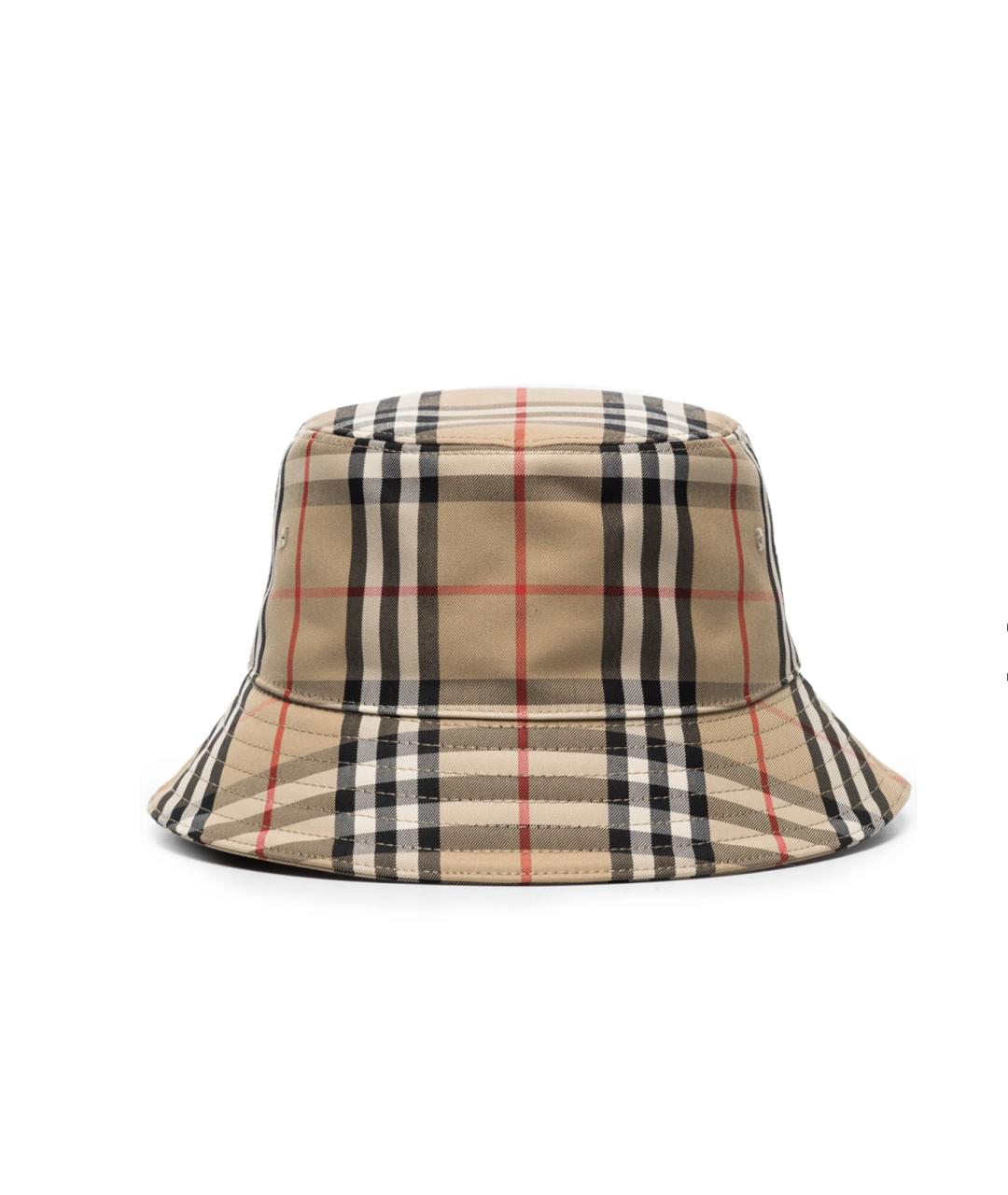 BURBERRY Бежевая хлопковая кепка/бейсболка, фото 6