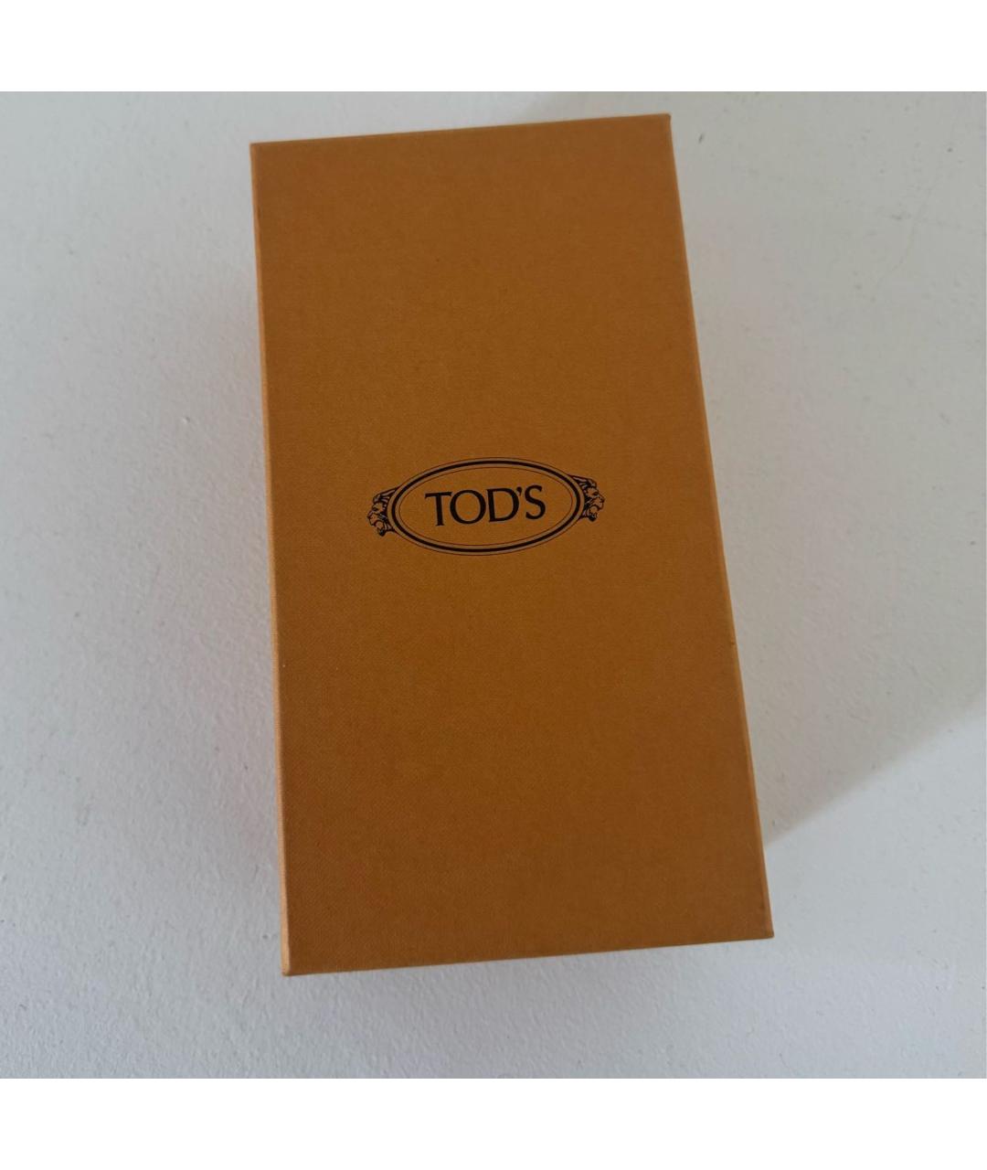 TOD'S Черная кожаная сумка через плечо, фото 7