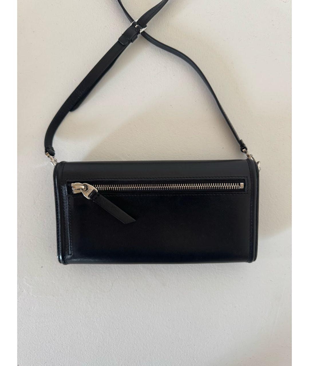 TOD'S Черная кожаная сумка через плечо, фото 4