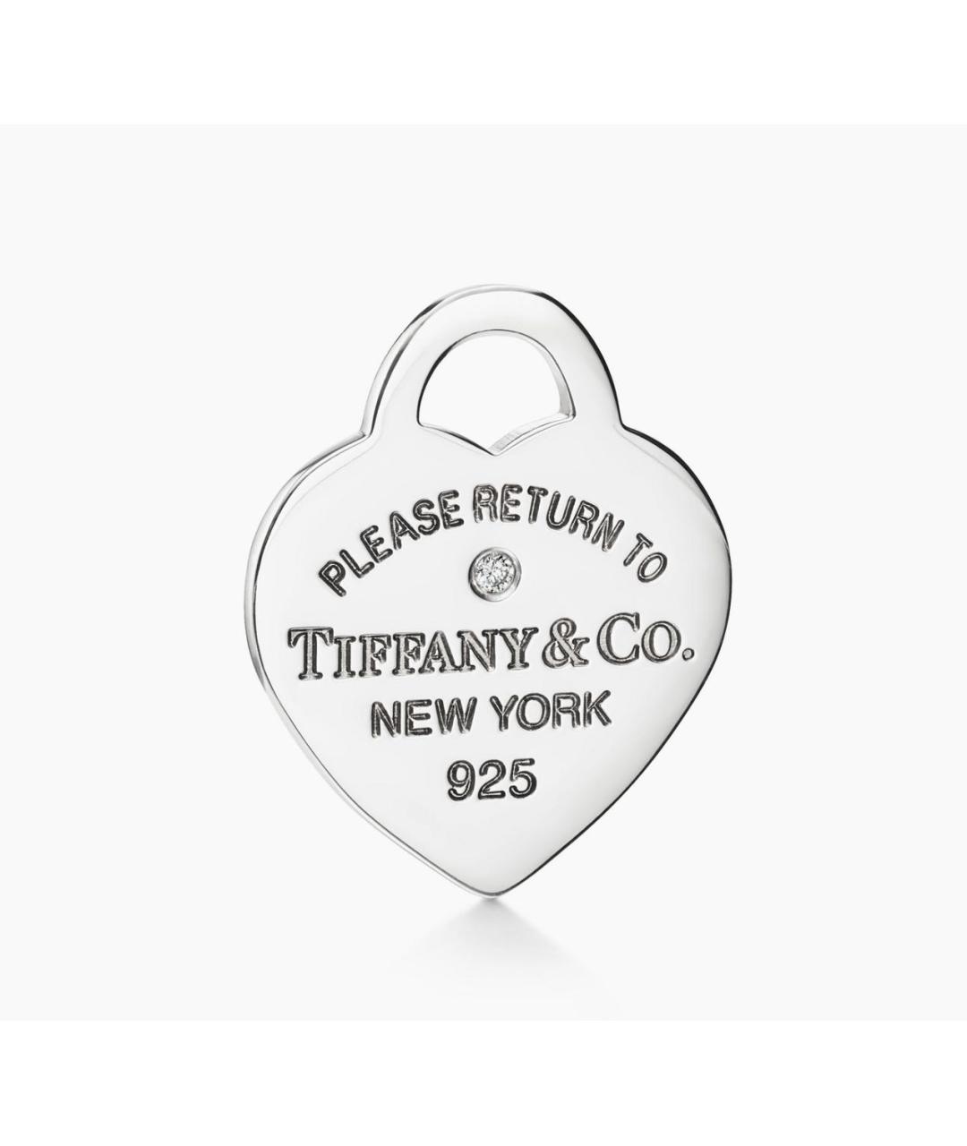 TIFFANY&CO Бирюзовое серебряное колье, фото 3