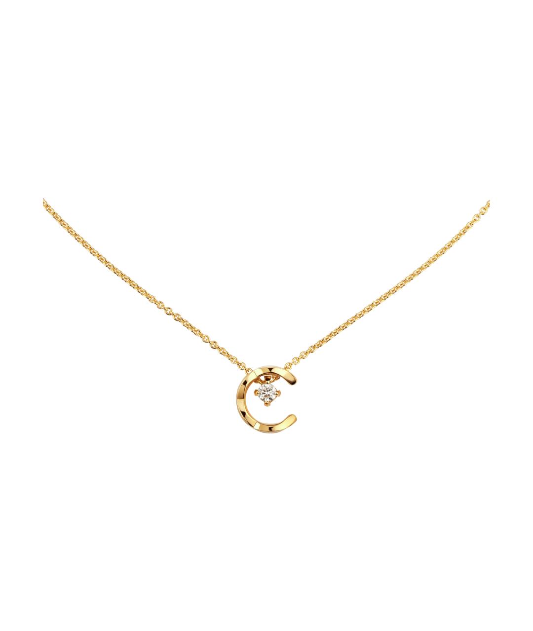 CHANEL Золотое колье из желтого золота, фото 1