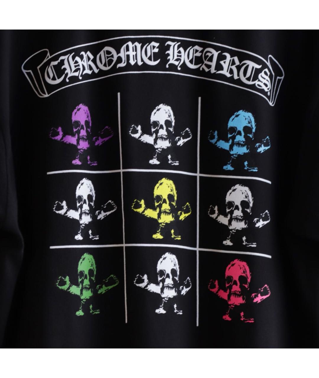 CHROME HEARTS Черная хлопковая футболка, фото 7