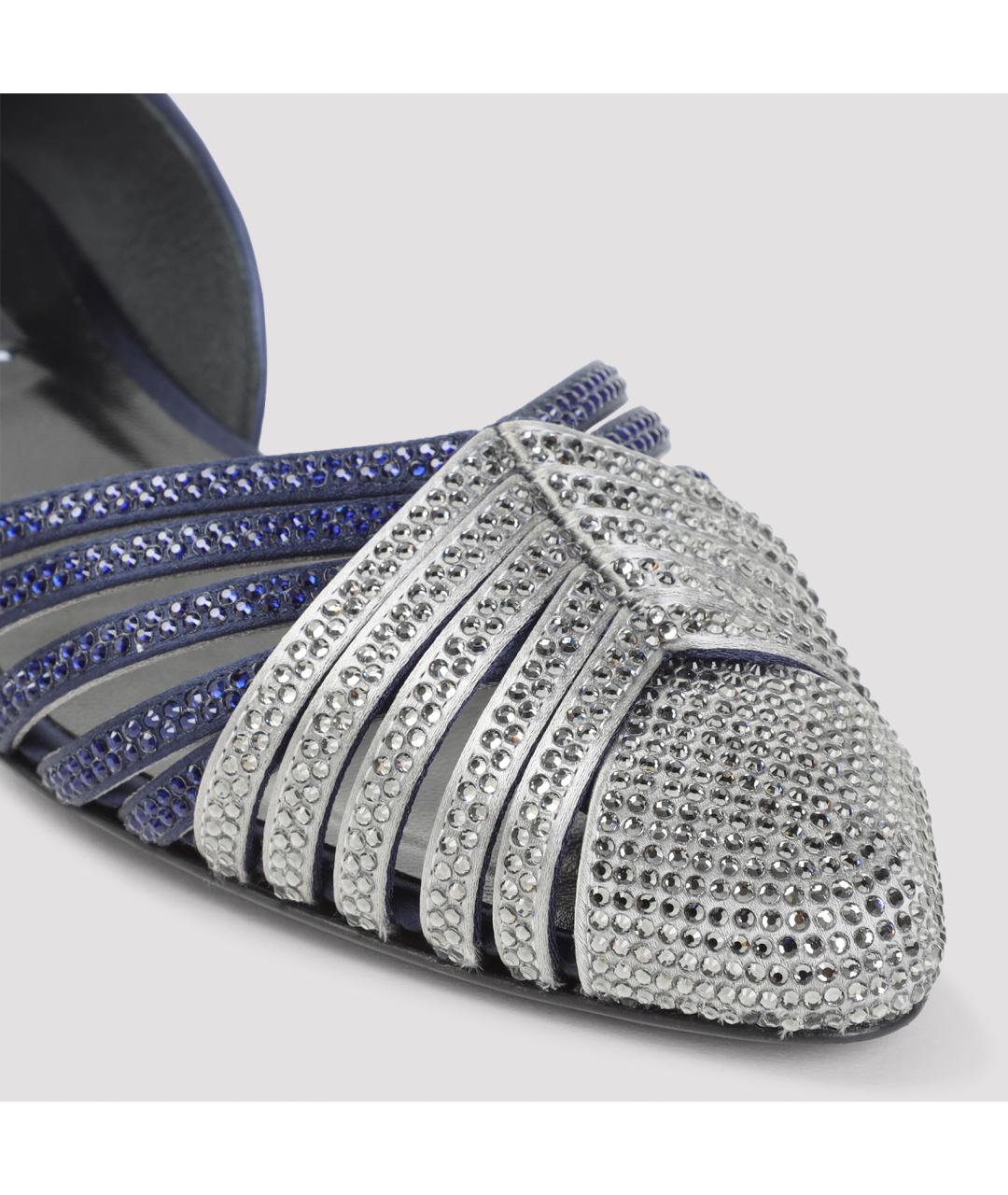 GIORGIO ARMANI Мульти текстильные балетки, фото 6