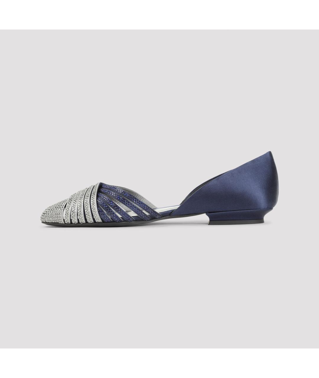 GIORGIO ARMANI Мульти текстильные балетки, фото 4