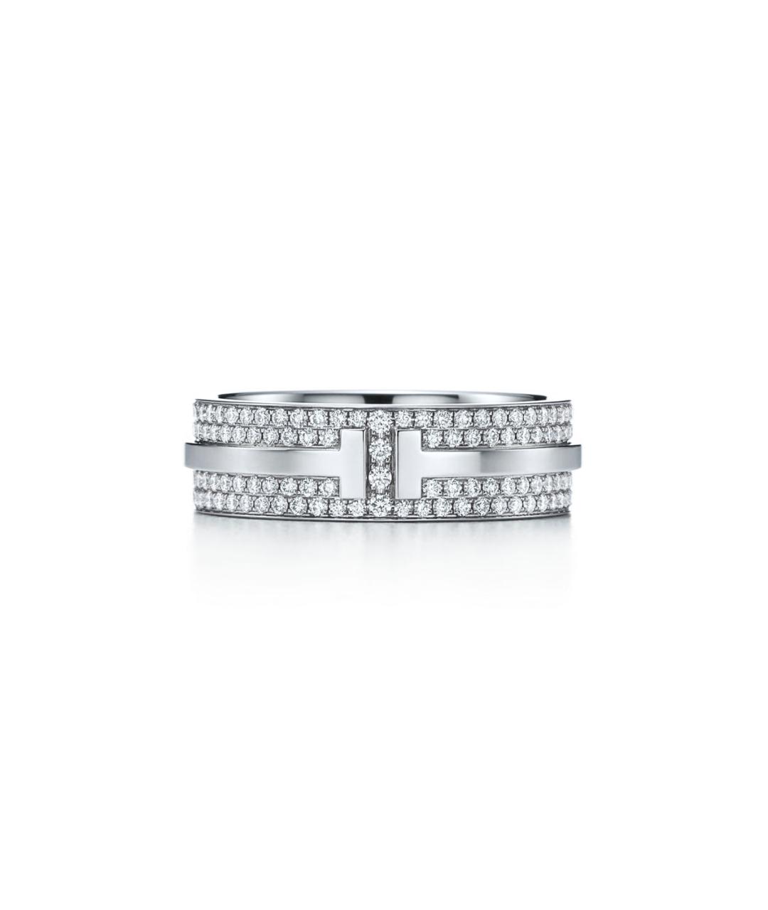 TIFFANY&CO Серебряное кольцо из белого золота, фото 1