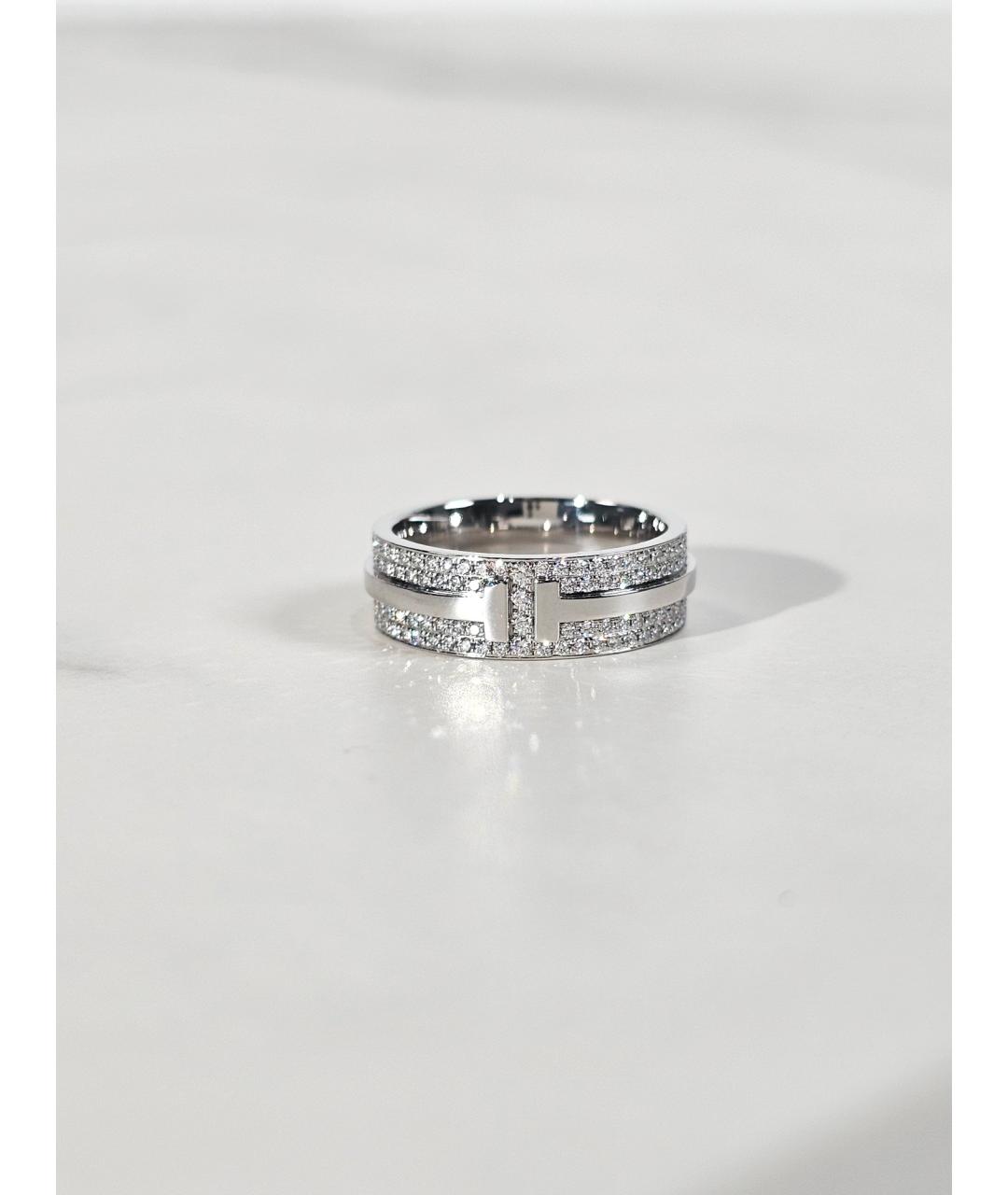 TIFFANY&CO Серебряное кольцо из белого золота, фото 2