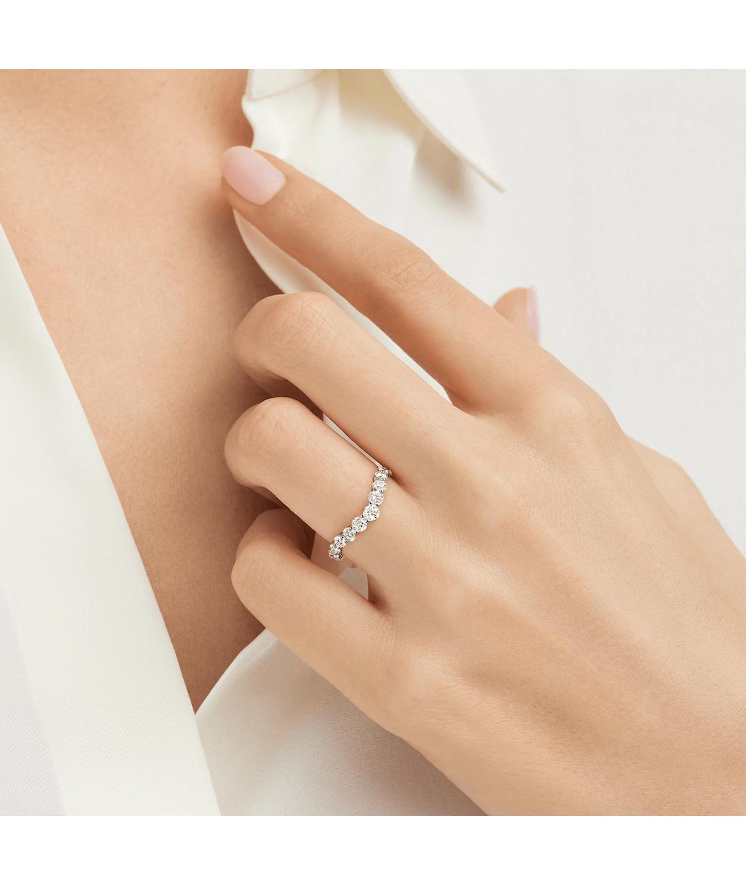 Harry Winston Серебряное платиновое кольцо, фото 2