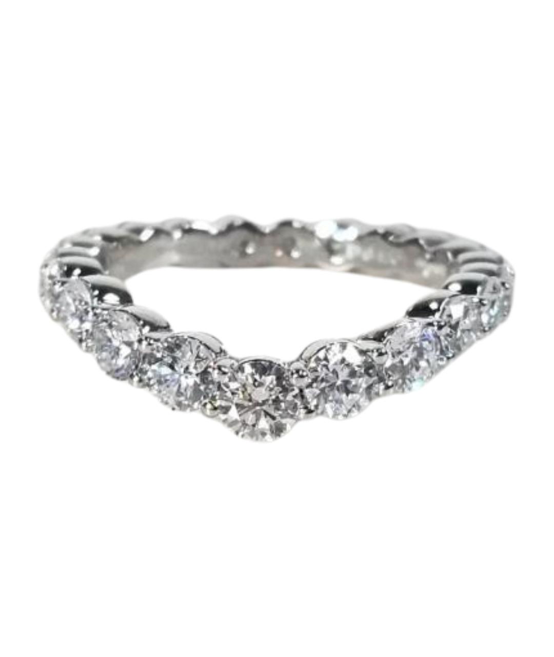 Harry Winston Серебряное платиновое кольцо, фото 5