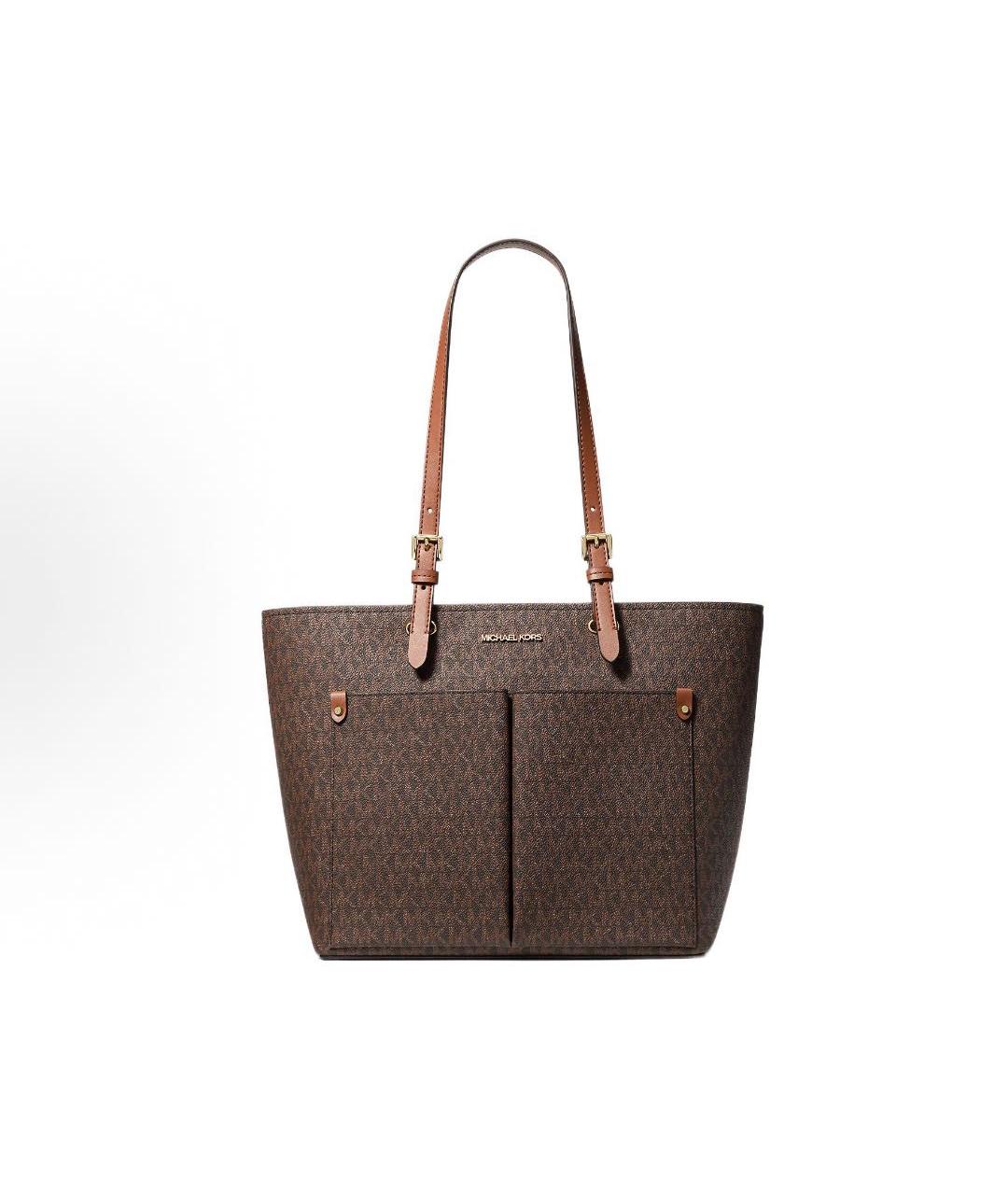 MICHAEL KORS Коричневая сумка тоут, фото 5
