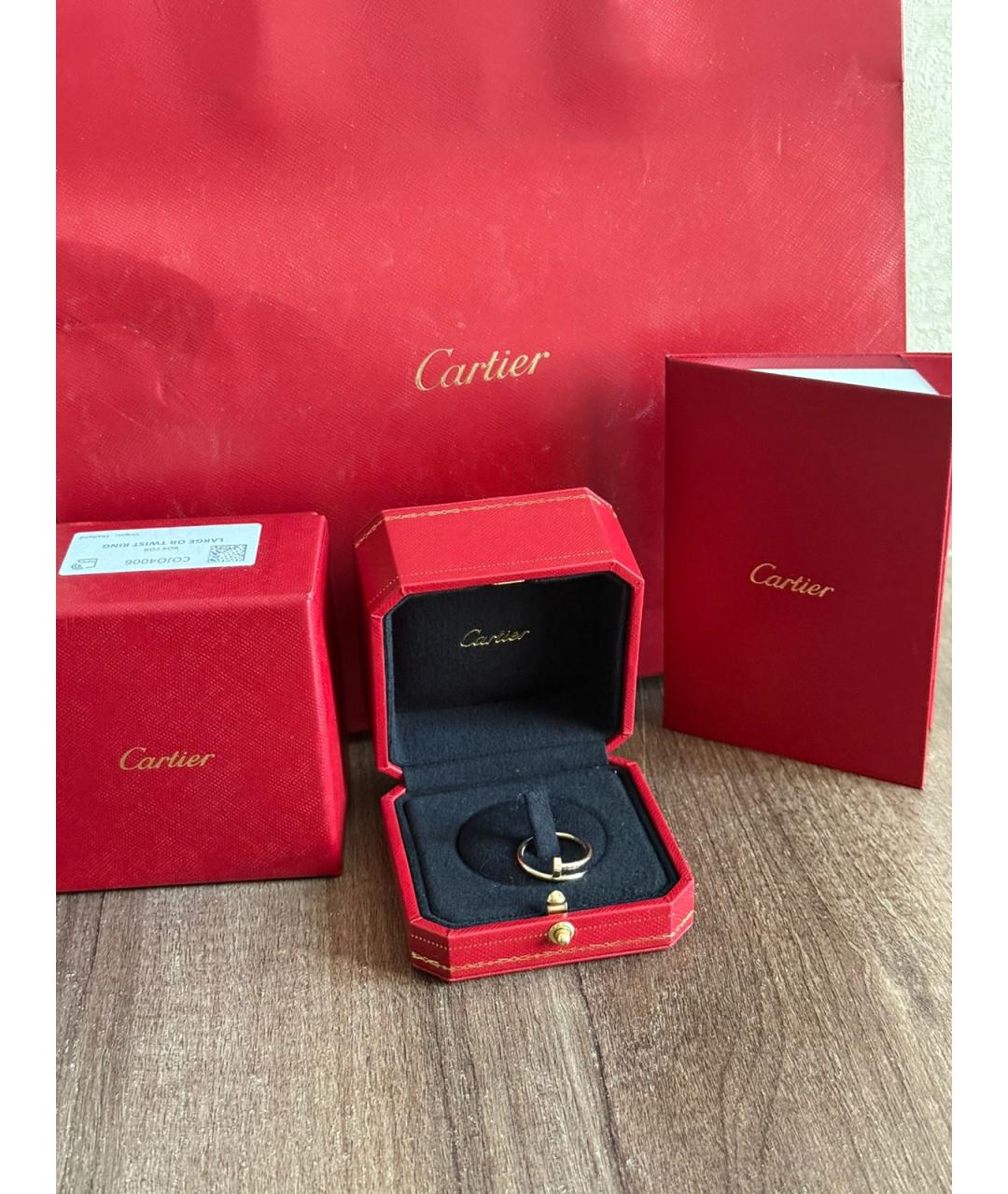 CARTIER Золотое кольцо из розового золота, фото 2