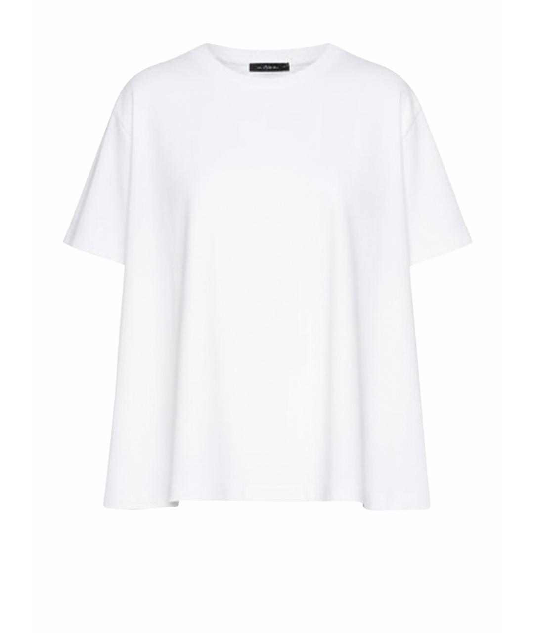 LOEWE Белая хлопковая футболка, фото 1