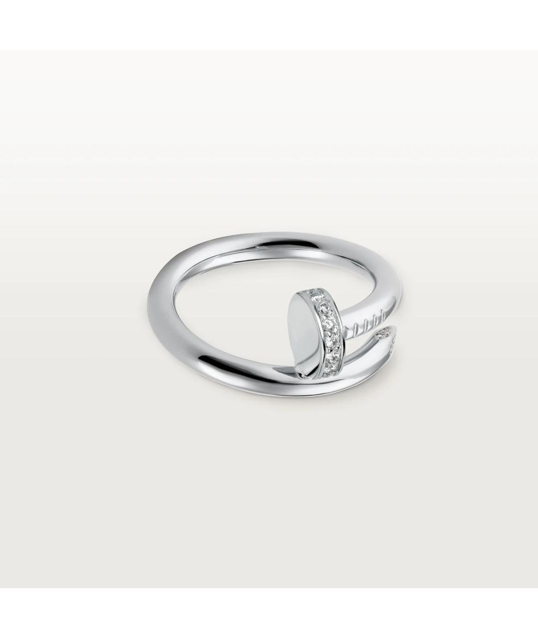 CARTIER Серебряное кольцо из белого золота, фото 5