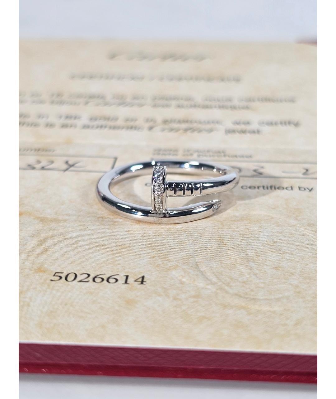 CARTIER Серебряное кольцо из белого золота, фото 3