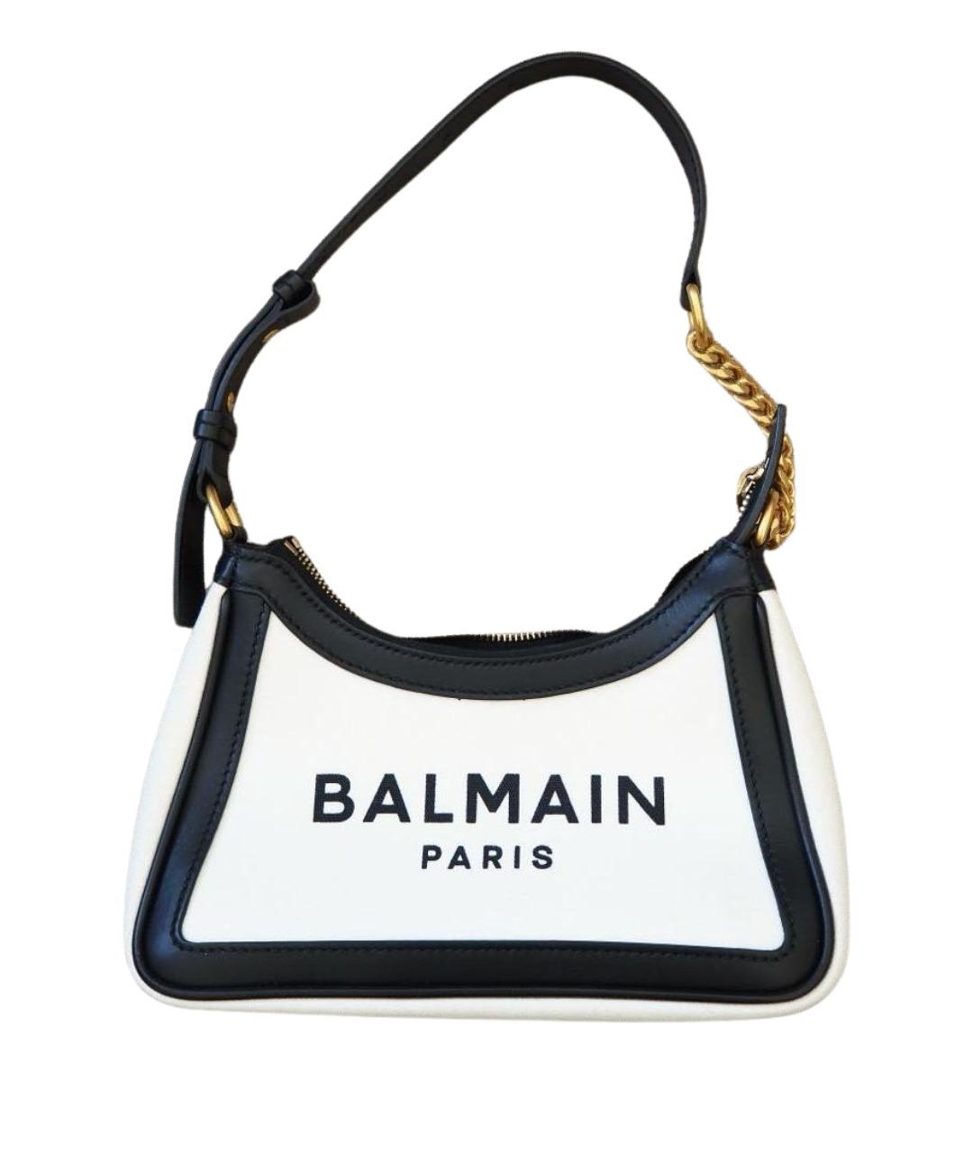 BALMAIN Белая сумка через плечо, фото 1