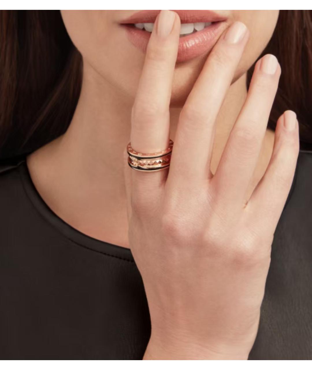 BVLGARI Золотое кольцо из розового золота, фото 3