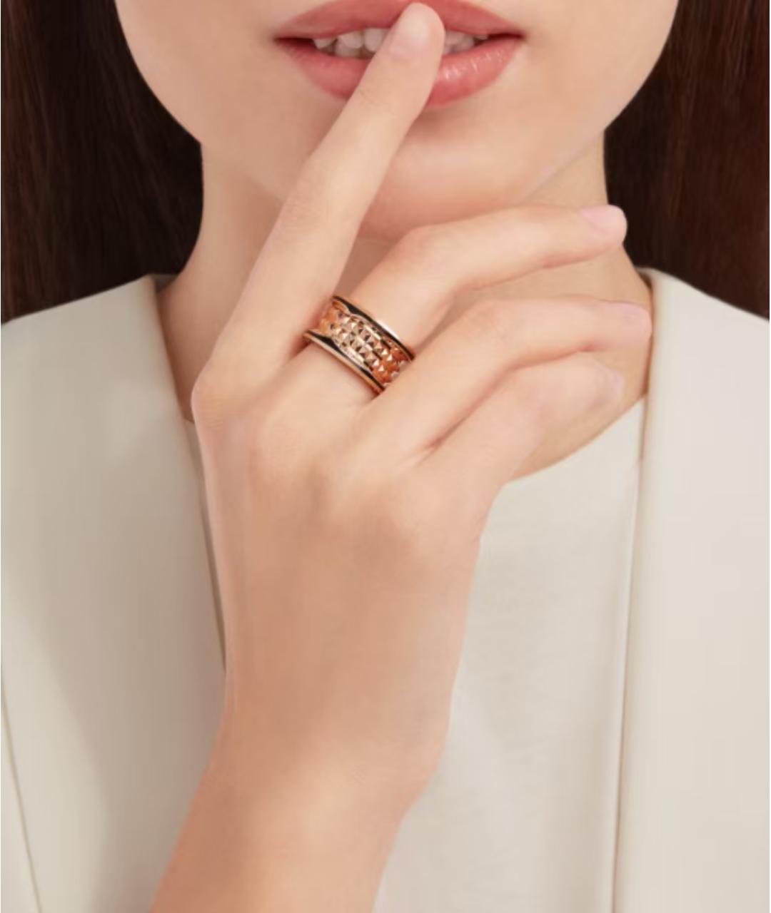 BVLGARI Золотое кольцо из розового золота, фото 3