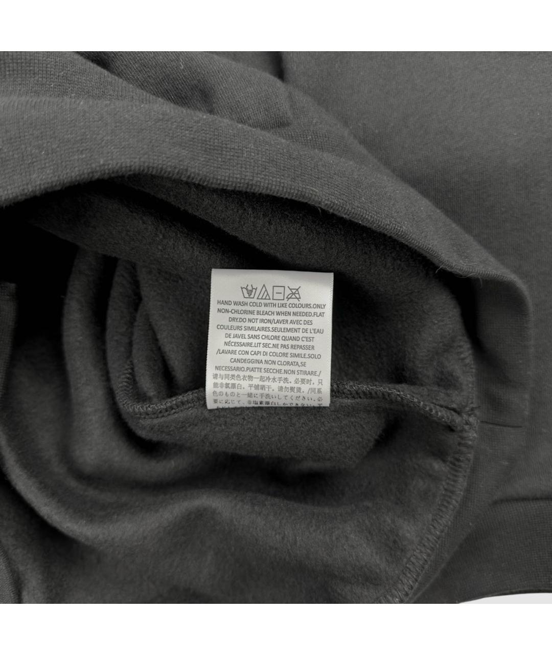 FEAR OF GOD ESSENTIALS Черное хлопко-полиэстеровое поло с длинным рукавом, фото 7