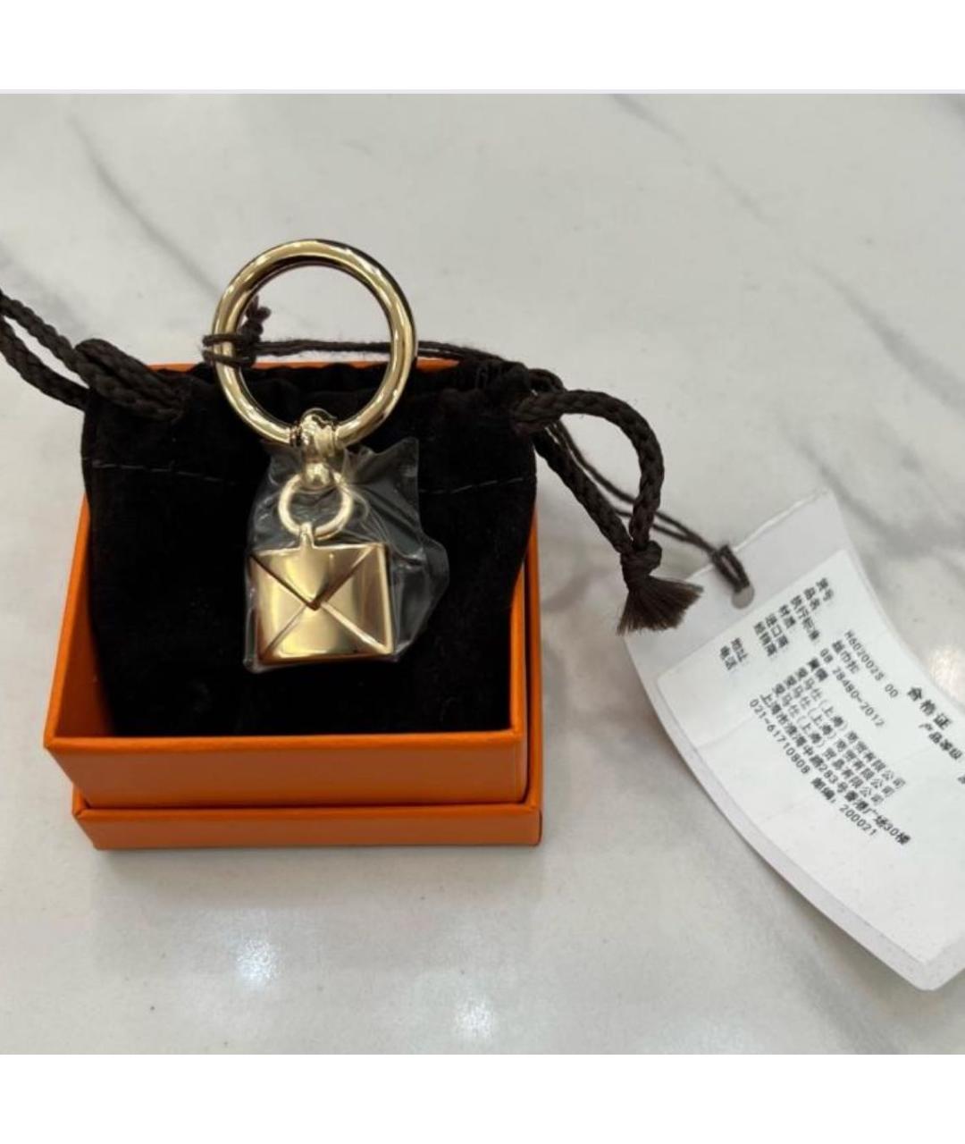 HERMES Золотой платок, фото 5